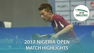 2017 Nigeria Open Highlights: Li Ping vs Michael Obayomi (R64)
