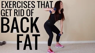 Exercises that get rid of back fat - Christina Carlyle