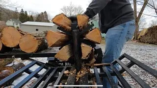 Rugged Made 37 ton log splitter 6 way action!
