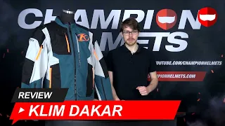 Klim Dakar Jacket Review - ChampionHelmets.com