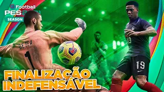 PES 2021 | A FINALIZAÇÃO MAIS MORTAL DO JOGO, INDEFENSÁVEL!!! TUTORIAL DE FINALIZAÇÃO MANUAL!!! 😱🔥