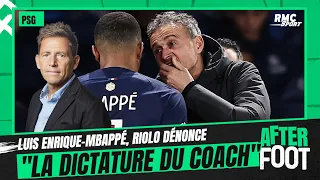 PSG : Riolo dénonce "la dictature du coach" de Luis Enrique