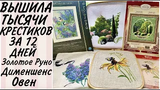 РУКОДЕЛЬНЫЕ БУДНИ с 6 по 17 июня / ВЫШИЛА ТЫСЯЧИ КРЕСТИКОВ / НЕ ОТОРВАТЬСЯ от Дименшенс / ФИНИШ ОВЕН