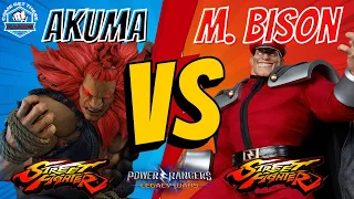 Power Rangers Legacy Wars Akuma Vs Bison Street Fighter Gameplay