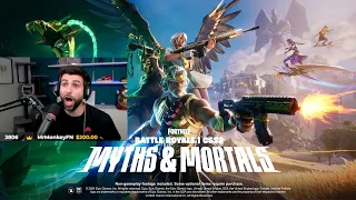 SypherPK Reacts To The Chapter 5 Season 2 Launch Trailer! Myths & Mortals