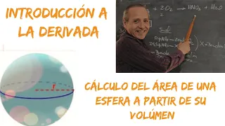 Introducción a la Derivada Determinación del Área de una Esfera a partir de su Volumen