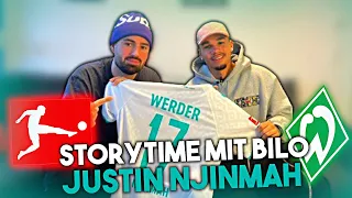 VOM YOUTUBER ZUM BUNDESLIGA PROFI 🏆 | Justin Njinmah ⚽️ | Storytime mit Bilo!