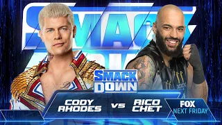 WWE2K24 | Cody Rhodes vs. Ricochet | One On One Match