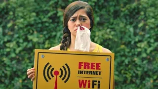 У девушки аллергия на Wi-Fi поэтому ей приходится жить без интернета