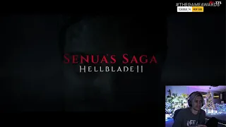 xQc Reacts to Senua's Saga: Hellblade 2 | The Game Awards 2023