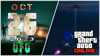 The UFO Location [October 26th] 2023 GTA 5 Online