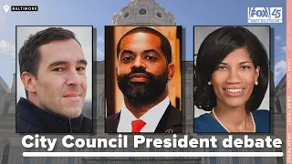 Baltimore City Council presidential candidates spar over ARPA, education in FOX45 debate