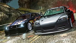 NFS MW | Razor vs Izzy | Ford Mustang GT vs Mazda RX-8 | Blacklist #12 [Fullᴴᴰ/1080p]