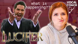 LUCIFER MUSICAL EPISODE I Vocal coach reacts