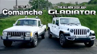 Jeep Truck Review (2020 Gladiator vs 1987 Comanche)