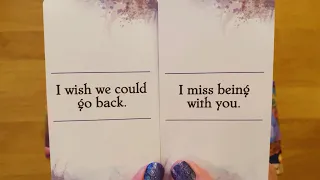 I MISS BEING WITH YOU! I WANT US TO BE TOGETHER! (collective message)  #lovestatus #twinflame #tarot