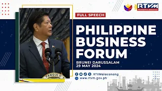 Philippine Business Forum (Speech) 5/29/2024