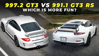 Driving a 997.2 GT3 and 991.1 GT3 RS Back-To-Back