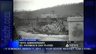 78th anniversary of the Johnstown St. Patrick's Day Flood