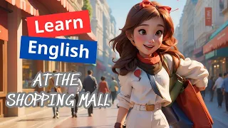 English Speaking Practice: At the shopping mall | Daily Conversations