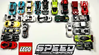 Entire collection of LEGO Speed Champions