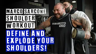 Marco Sarcone's Shoulder Training: The Perfect Workout to Define and Explode Your Shoulders!