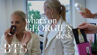 What's On Georgie's Desk, New Summer Fashion, Who Won The Office Bake Off  | BTS S15 Ep4