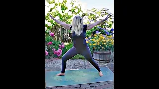 1 hr Intermediate AM Mandala Vinyasa Yoga Flow for over 40 - build muscle, flexibility - beginner ok