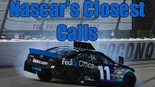 Nascar's Closest Calls