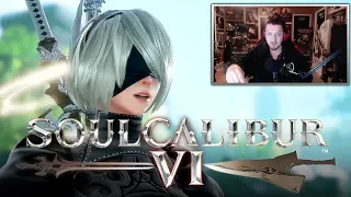 SOUL CALIBUR 6: 2B Gameplay Reveal DLC REACTION! (SOULCALIBUR: VI)