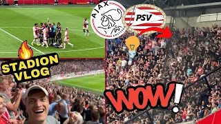 HEATED 8 GOALS MATCH THRILLER & FANS CLASH l Ajax - PSV (3-5) l Johan Cruijff Schaal