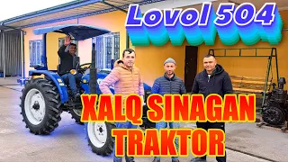 Lovol 504 минитрактори тўлиқ обзори ва ишлаш жараёни. SN INVEST #traktor #uzbekistan #lovol #tractor