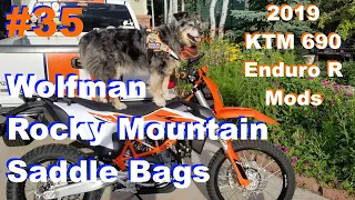 2019 KTM 690 Enduro Mods #35 Wolfman Rocky Mtn Saddle Bags