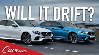 Will It Drift? BMW M5 vs Mercedes E63S