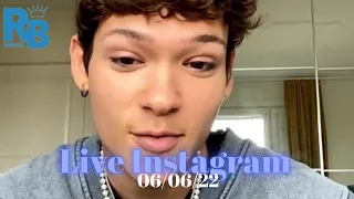 Omar Rudberg e Victoria Nadine Live Instagram – Legendado (PT-BR).