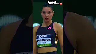 Milica Gardašević's 🇷🇸 LONG JUMP! #shorts #athletics #longjump