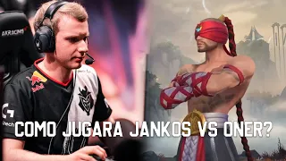 ¿COMO JUGARA JANKOS CUANDO ONER CAMPEE A CAPS? (XD) G2 JANKOS JUEGA LEE SIN EN CHALLENGER!!!