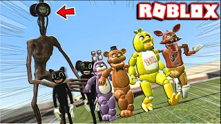 Garry's Mod Five Nights at Freddy's vs Trevor Henderson Creatures in Roblox
