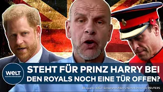 KRANKER KÖNIG: Kronprinz William springt in die Bresche - Prinz Harry trifft seinen Vater Charles