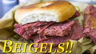 It's spelled Beigel in London. Who knew?