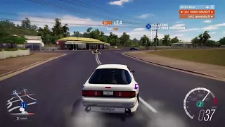 Crazy RX7 Twerkstallion Reverse Entry Jump Drift Forza Horizon 3