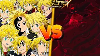 Using EVERY Meliodas from WORST to BEST vs DEMON KING in Seven Deadly Sins: Grand Cross