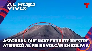 Ovni: Aseguran que nave extraterrestre aterrizó al pie de volcán en Bolivia