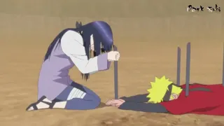 hinata se sacrifie pour Naruto. (animeédit)