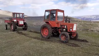 Т-25 против Т-16,Какой сильнее?Сравнение сил трактров!