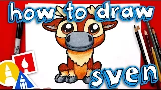 How To Draw Sven From Frozen + Giveaway!