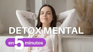 CALMA tu MENTE y aleja los Pensamientos Negativos por tu Salud Mental | Meditacion Corta 5 Minutos