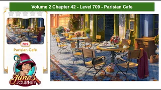 June's Journey - Volume 2 - Chapter 42 - Level 709 - Parisian Cafe (Complete Gameplay, in order)