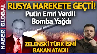 Putin Emri Verdi: Ukrayna'nın En Kritik Noktası Vuruldu! Zelenski Türk İsmi Bakan Atadı!