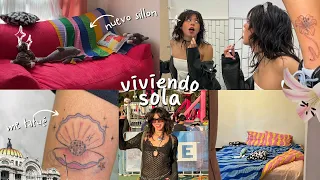 decorando mi depa🍒 nueva vida, nuevas experiencias, nuevos muebles y tatuajes